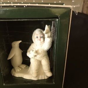 Snowbabies with Penguin.